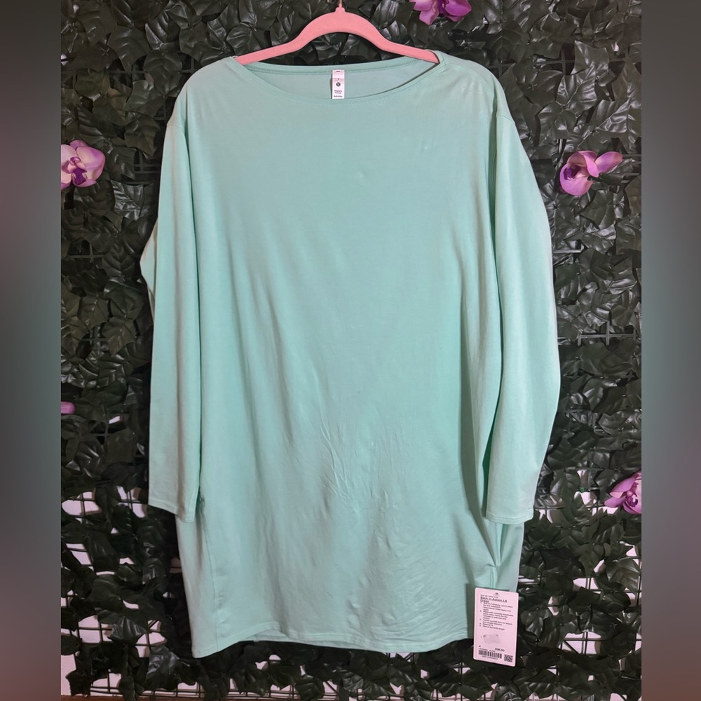 🆕 Lululemon 🍋 Back in Action Long Sleeve Dress - Picture 4 of 10